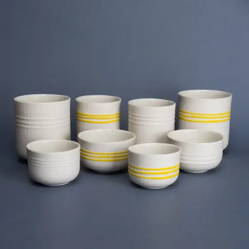 Tasse décor 3 traits